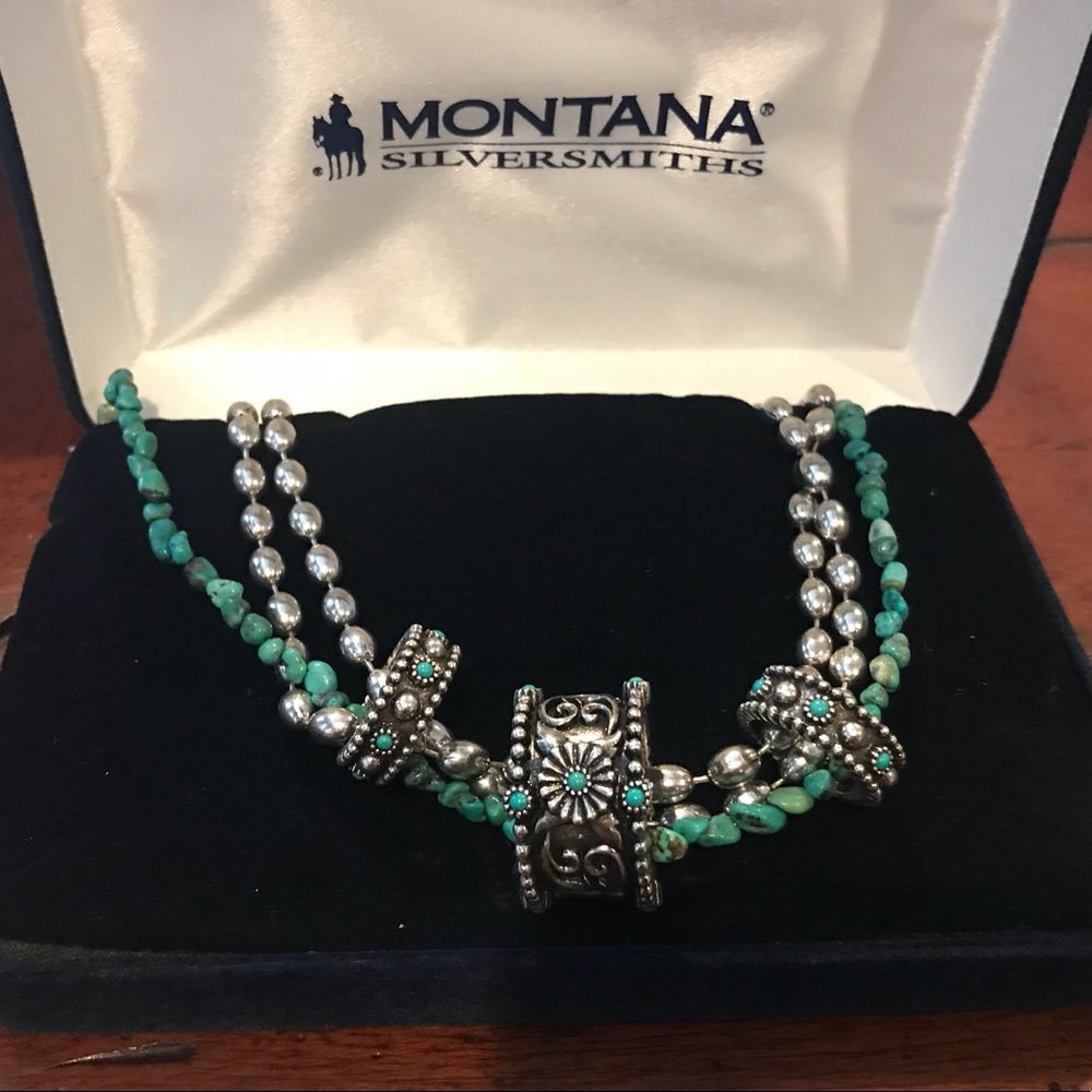 Silver and Turquoise necklace